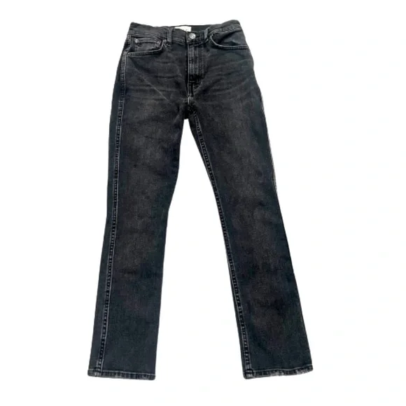 ETICA Scarlet Mid-rise Slim Straight Jeans | Size 25 | Liverpool Grey - Picture 3 of 7